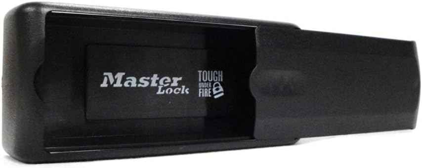 Master Lock Magnetic Key Holder – Spare Key Safe Hider for Front Porch and Home Exteriors