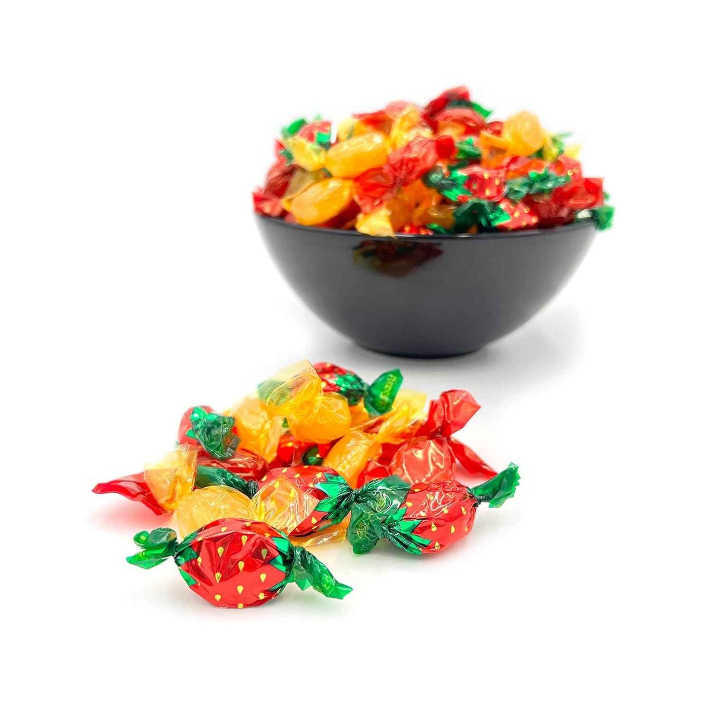 Individually Wrapped Candy for Picnics and Park Outings – 85-Piece Bag of Strawberry, Butterscotch and Cinnamon