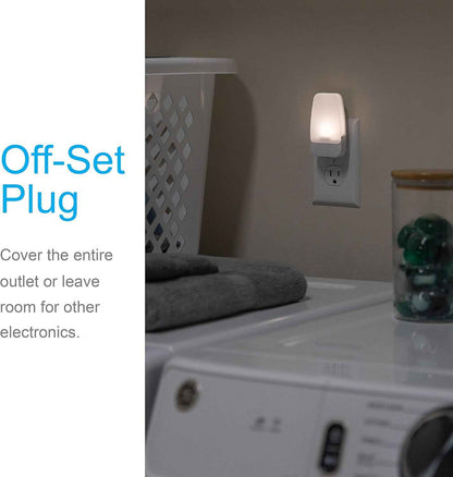 GE Night Light for Kids – Cool-to-Touch LED Plug-in for Toddler Room and Shared Sibling Bedroom