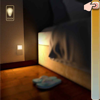 MAZ-TEK Dimmable Night Light for Kids Room – Warm White LED with Auto Sensor, Cool to the Touch