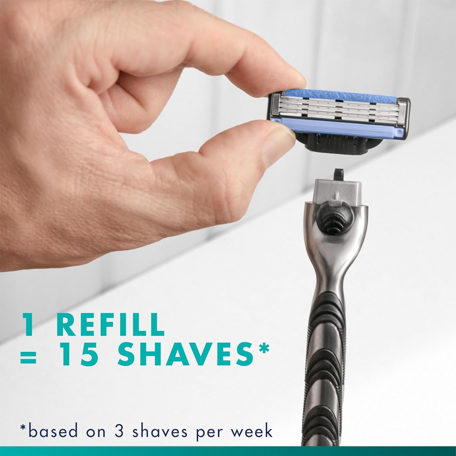 compatibility with all mach3 razor blade refills