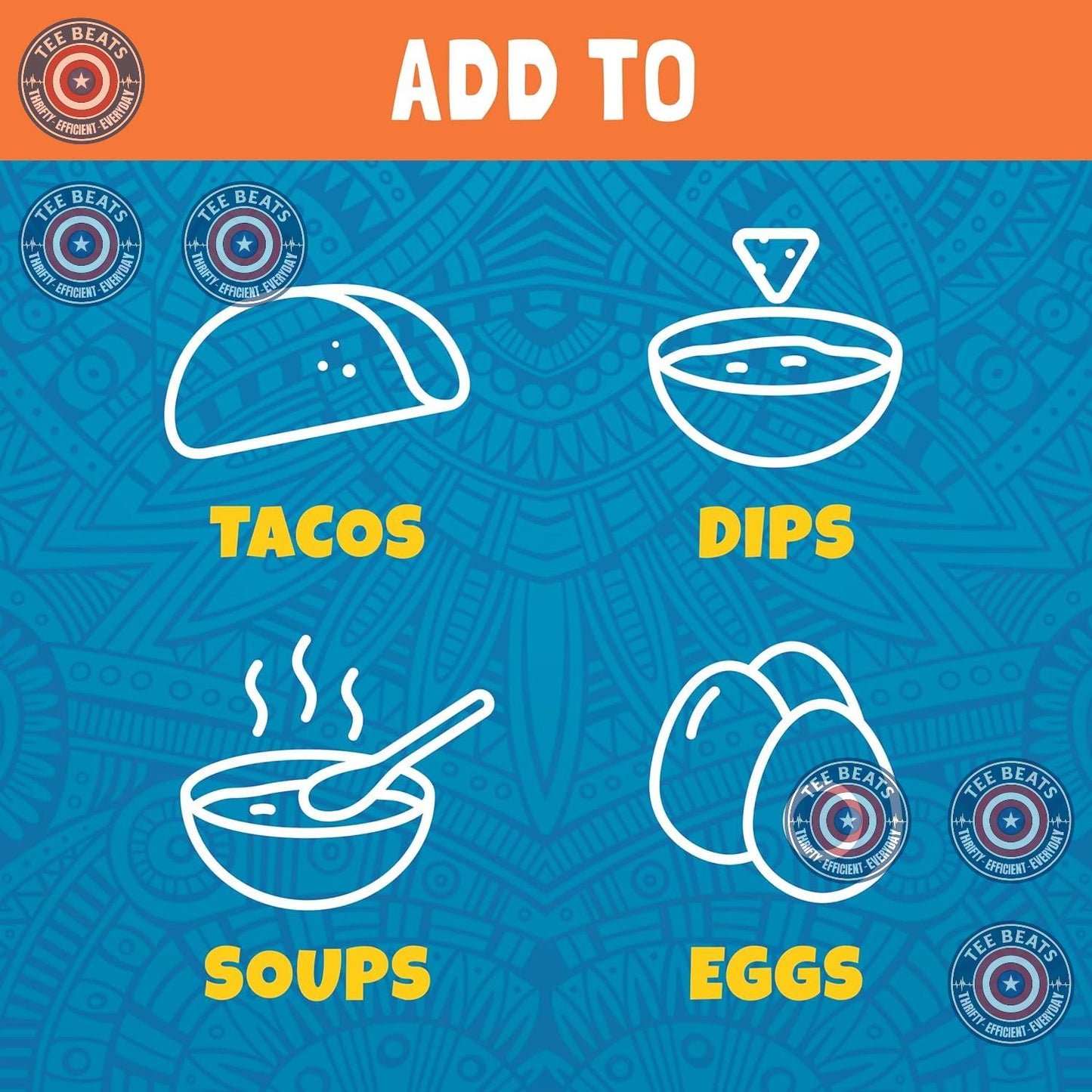compatible with a wide range of dishes: eggs, salsas, quesadillas, stuffed chiles, and dips