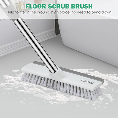 compatible with hard floor, tile, bathtub, carpet, grout, shower, pool, deck, and patio surfaces