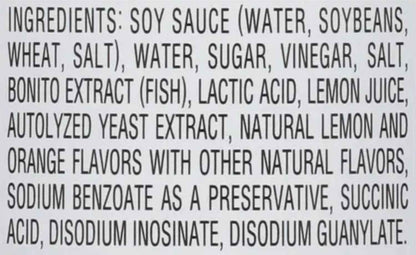 Kikkoman Ponzu Citrus Seasoned Dressing and Sauce, 15 Ounce – Light Citrus Dipping Sauce for Mindful Home Cooking