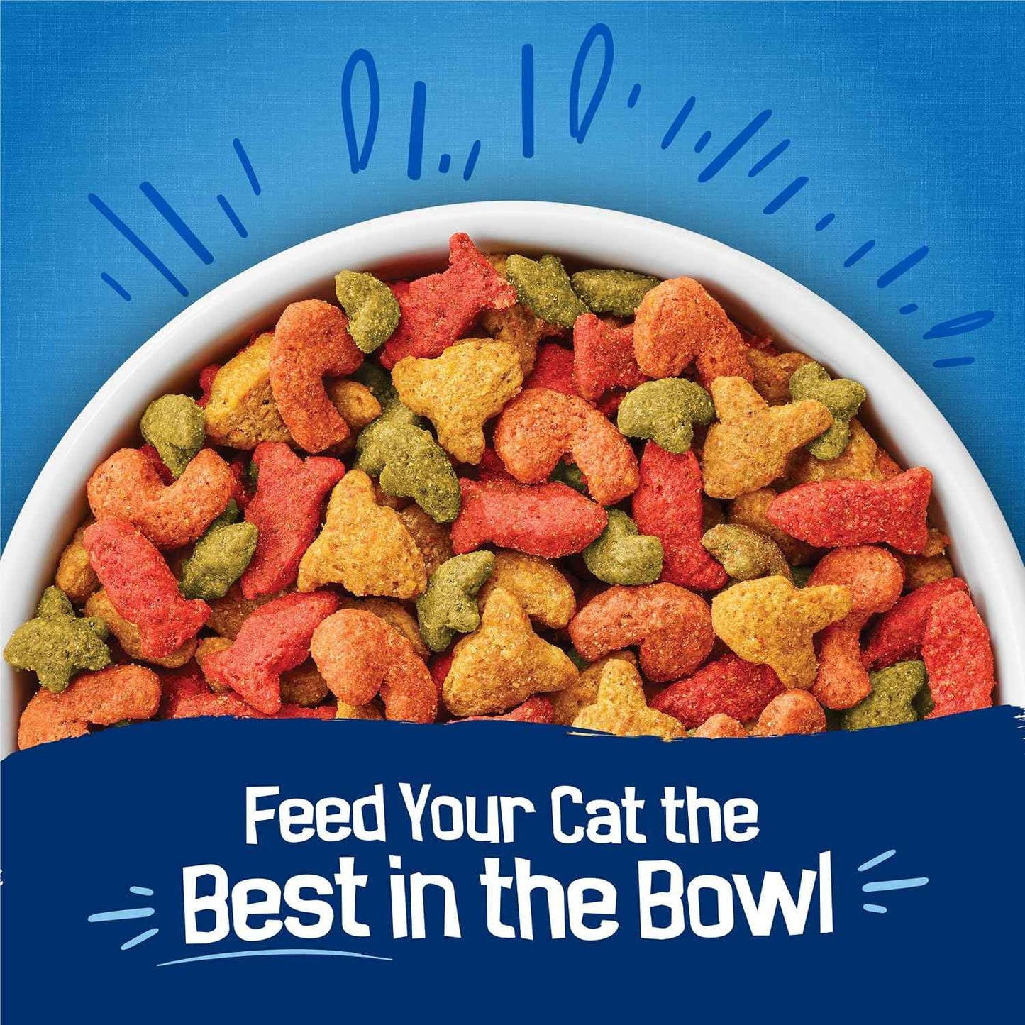 Purina Friskies Seafood Sensations Cat Kibble 22 lb. Salmon Tuna Shrimp - Practical Gift for the Multi-Cat Household Owner