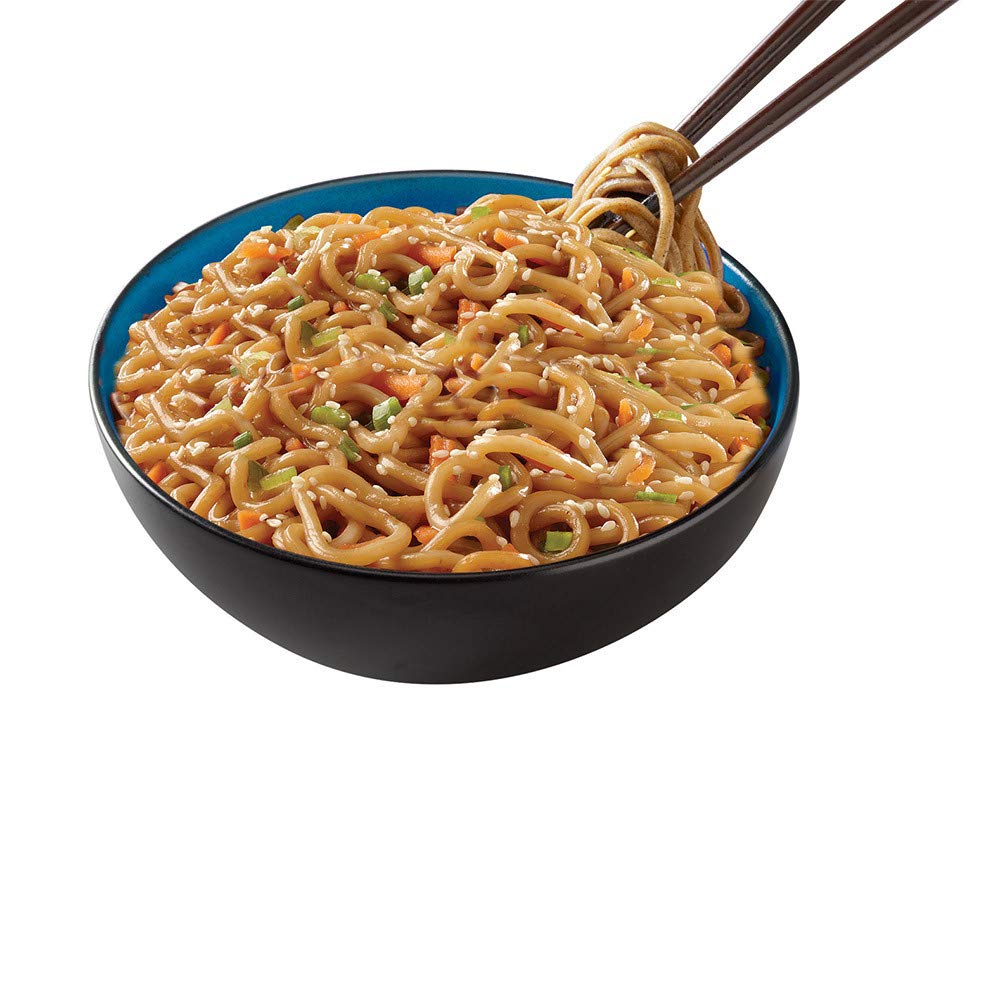 complete meal design with noodles and sauce included