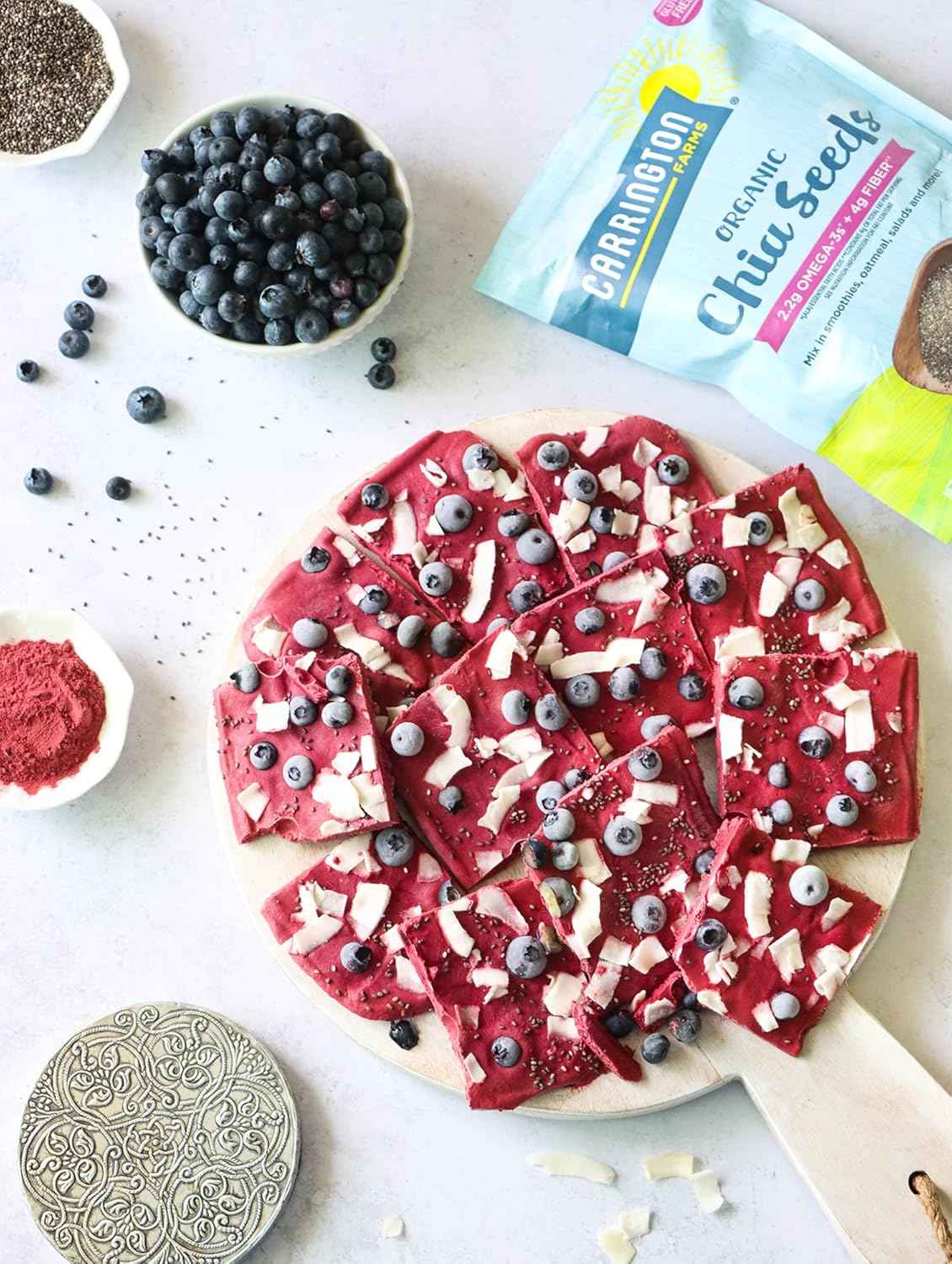 Carrington Farms Organic Chia Seeds – Heart and Brain Health Boost for Your Morning Self-Care Ritual