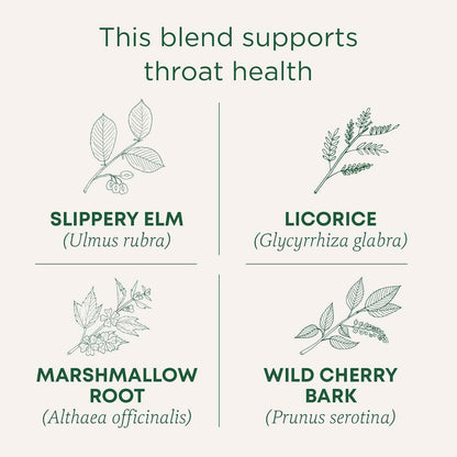 Traditional Medicinals Organic Throat Coat Tea – Focus-Ritual Herbal Brew for Long Workdays and Call Center Shifts