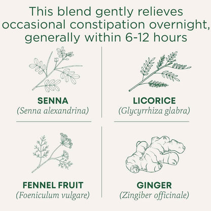 Traditional Medicinals Smooth Move – Simple One-Ingredient-Forward Herbal Tea for Clutter-Free Pantries
