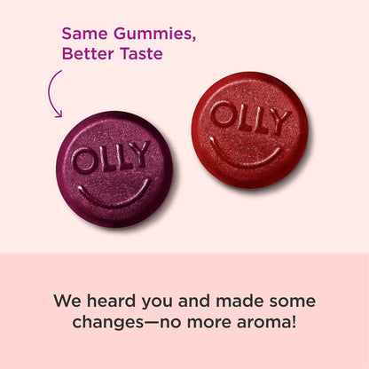 OLLY Men's Multivitamin Gummy – Morning Focus Support for Career-Driven Men, No Water Needed