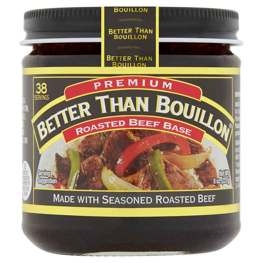 Better Than Bouillon Roasted Beef Base – Fat-Free Flavor Booster for Wholesome Family Cooking