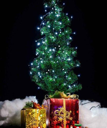 FULLBELL Black Fairy Lights 33ft 100 LED with Remote – Housewarming Gift for New Home, Canopy Bed & Wall Decor with Memory Function
