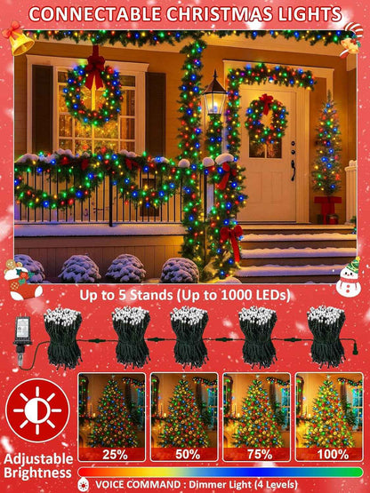 Cici Voice Controlled Christmas Lights – Thoughtful Housewarming Gift for Tech Lovers, No App Required