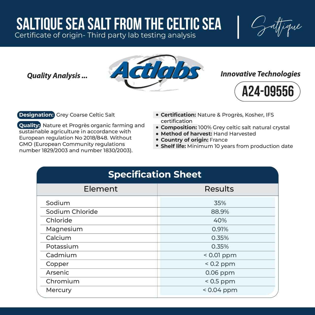 Celtic Sea Salt Fine Ground – Premium Housewarming Gift for the Health-Minded Foodie