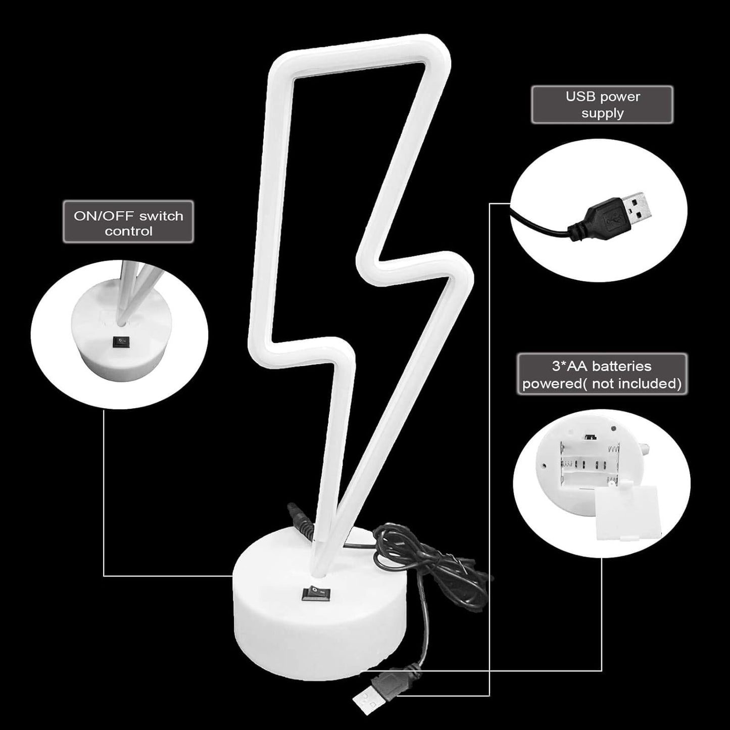 cool-running, low-voltage led neon technology with no heat output and no glass hazards