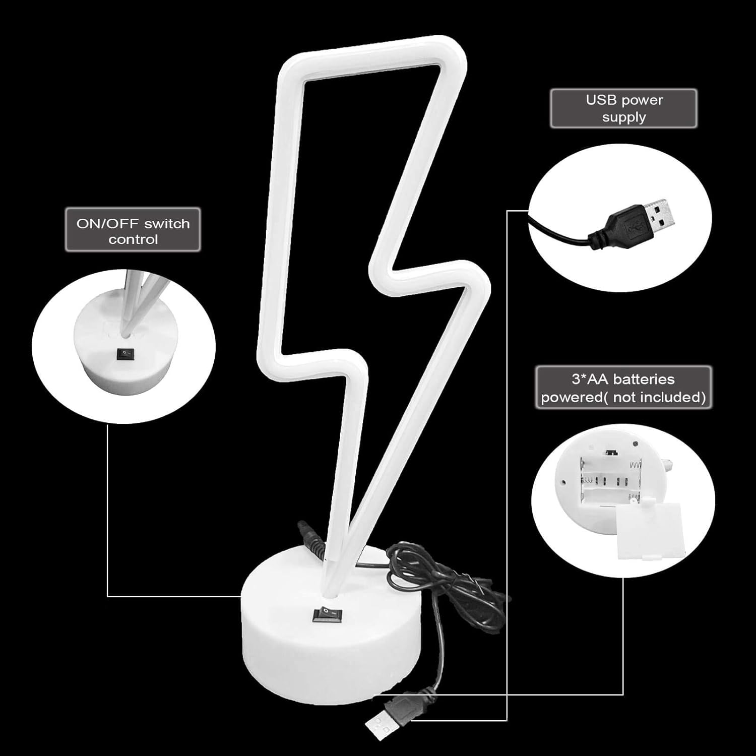 cool-running, low-voltage led neon technology with no heat output and no glass hazards