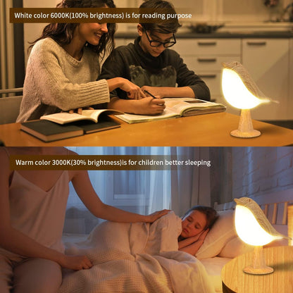 cordless, waterproof abs + engineered wood body in a hummingbird silhouette