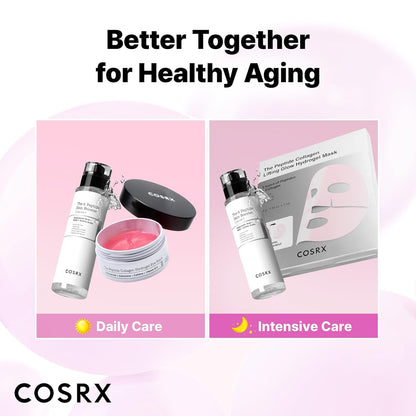 COSRX Pink Peptides Hydrogel Face Mask – Calming Overnight Self-Care Ritual for Bedtime Skincare Routine