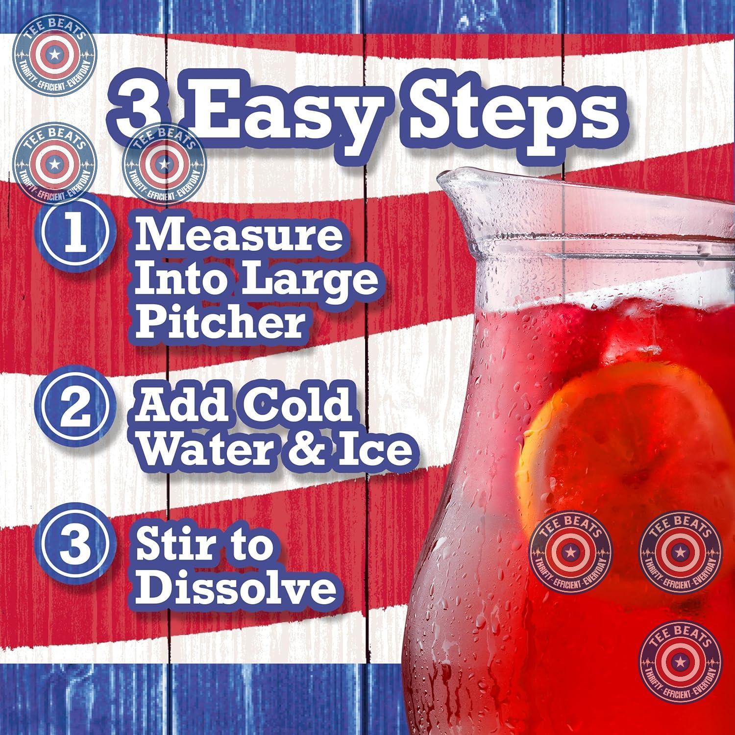 Country Time Cherry Lemonade Flavored Mix – Charity Gift Set Supporting Alex's Lemonade Stand Foundation, 6 qt Yield
