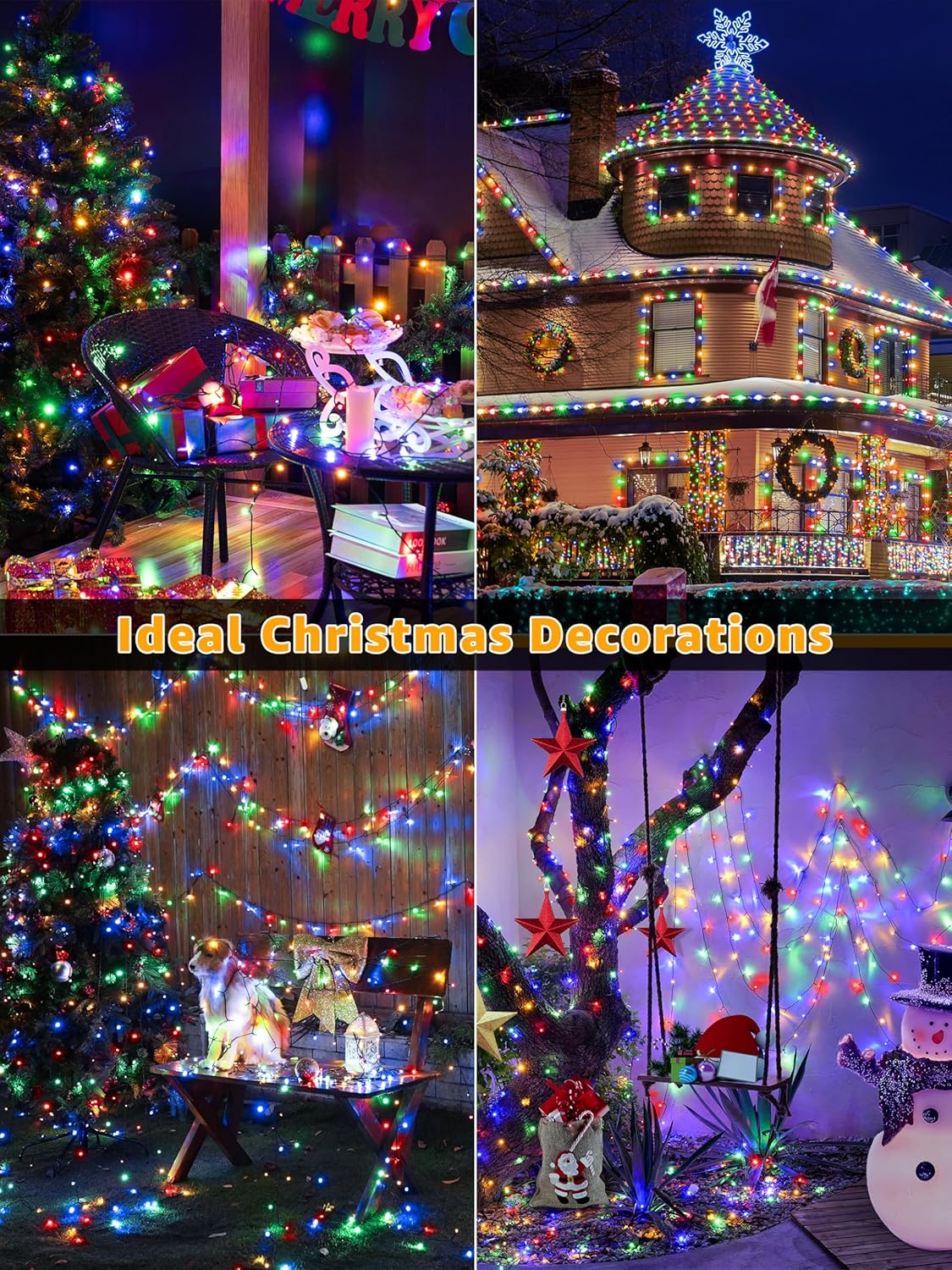 CozyHOME 328ft LED String Lights – Thoughtful Housewarming & Holiday Gift for Her with Remote & Timer