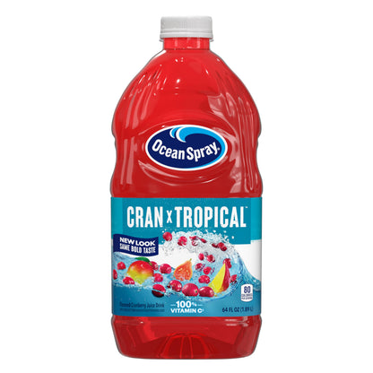 Cranberry Tropical - 64 Fl Oz (Pack of 1)