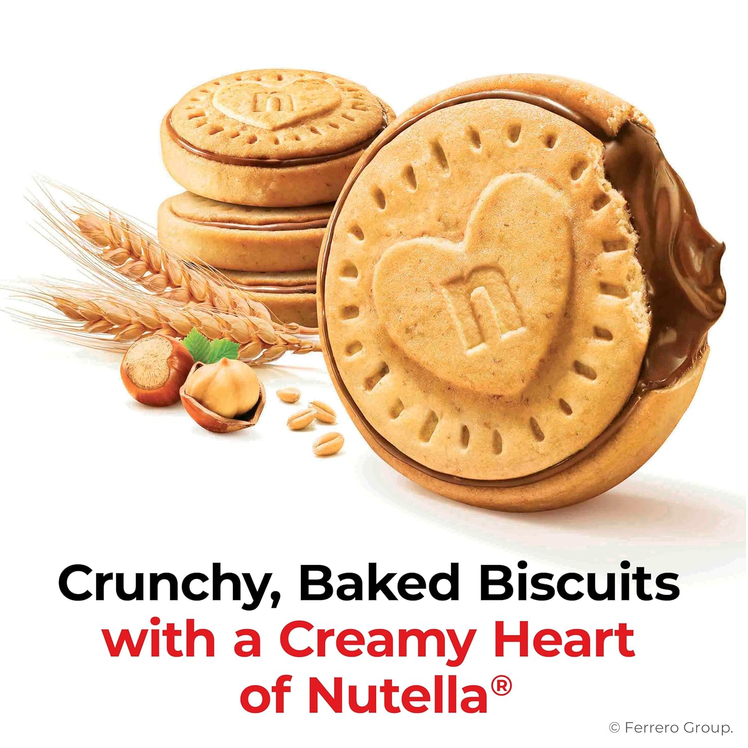 creamy nutella hazelnut spread with cocoa center