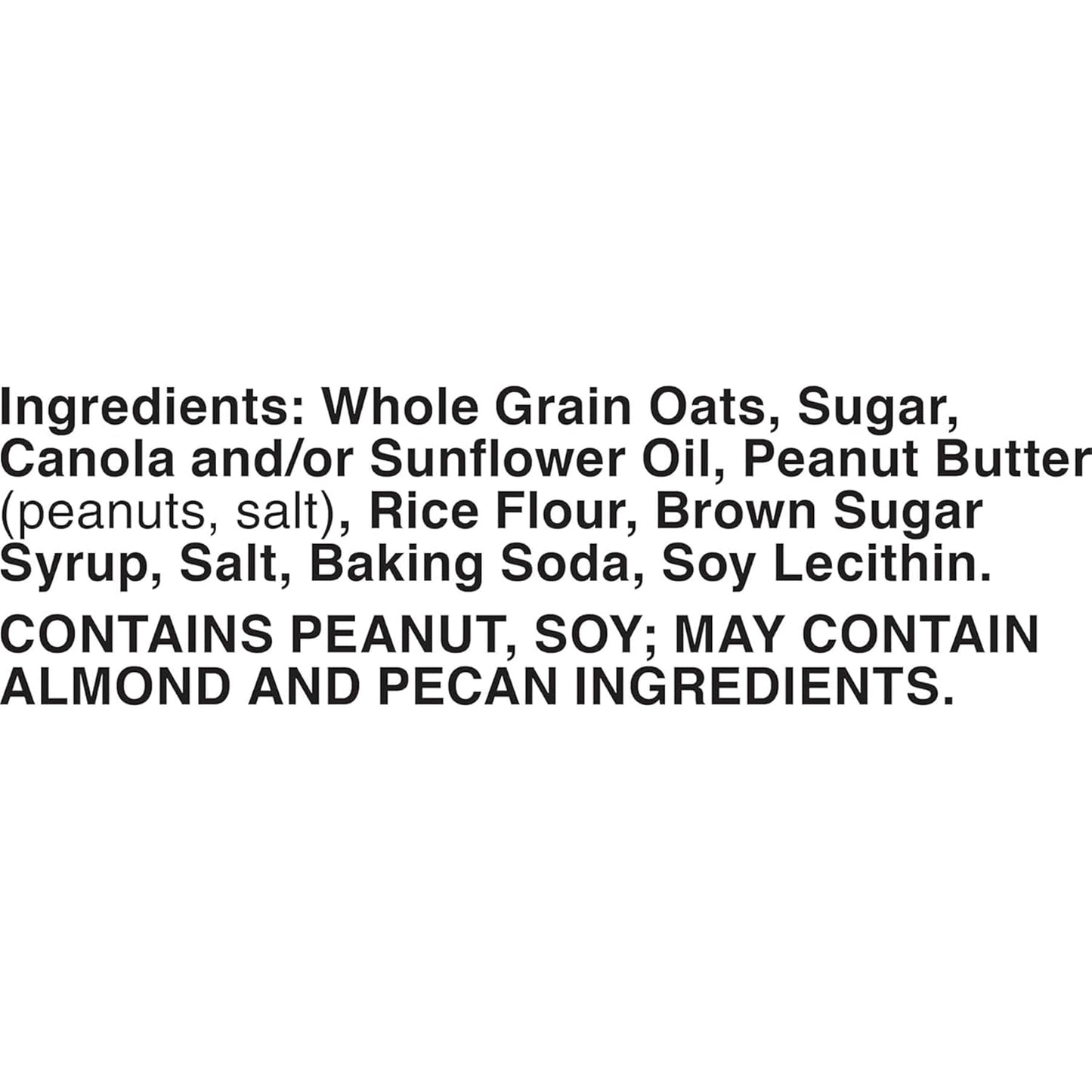 creamy peanut butter paired with crunchy granola texture