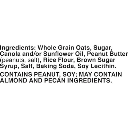 creamy peanut butter paired with crunchy granola texture
