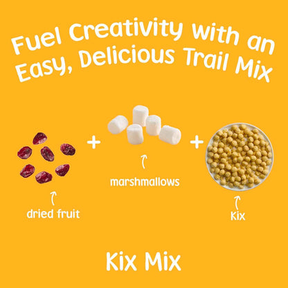 Kix Whole Grain Cereal – Wholesome School Lunchbox Snack for Kids, 18 oz Family Size Box