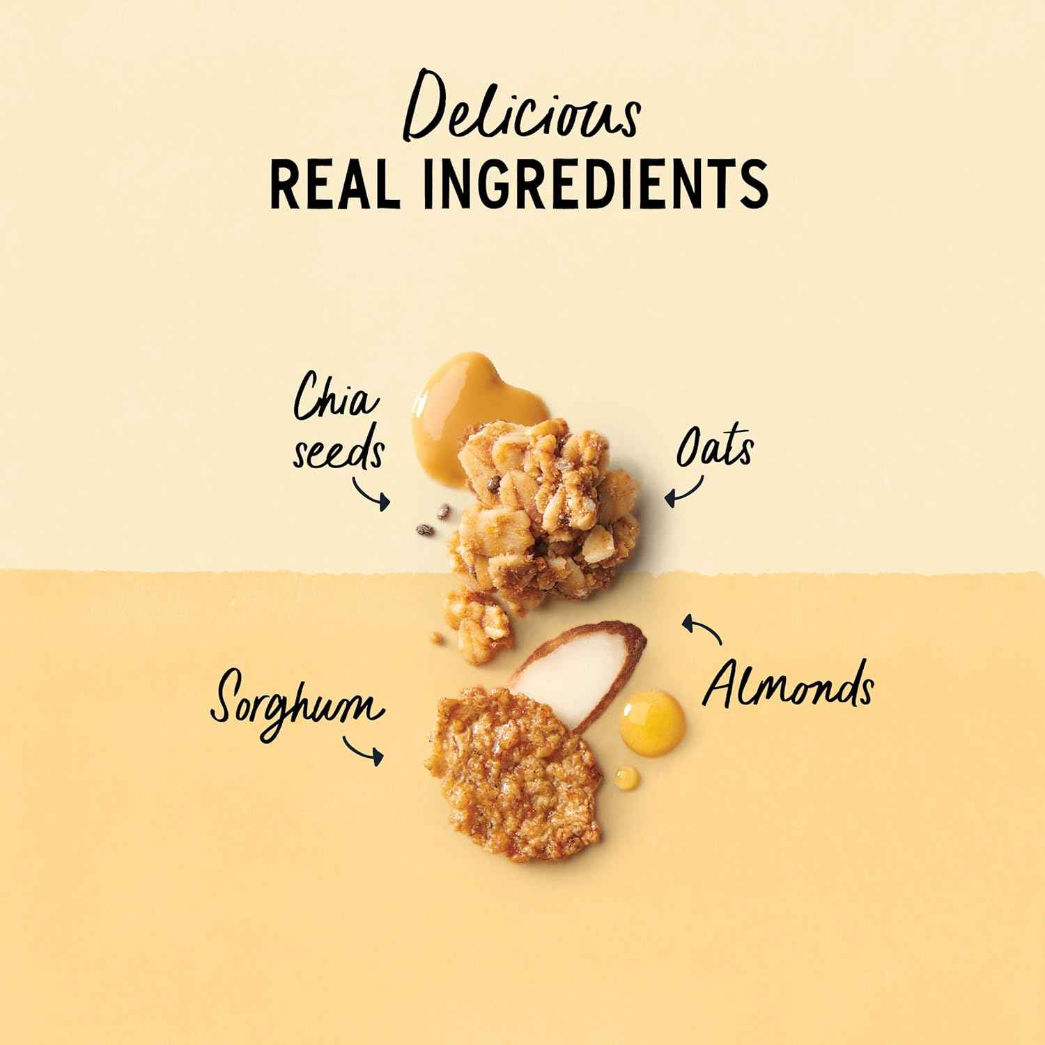 Purely Elizabeth Honey Peanut Butter Cereal – Nutritious Lunchbox Addition for Kids' School Mornings, Allergen-Friendly