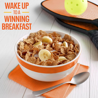 crispy toasted bran flakes coated with sweet frosting