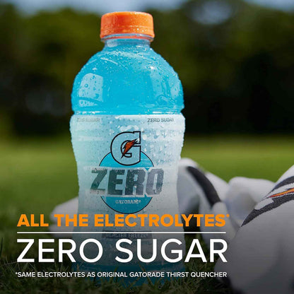 Gatorade G Zero Sports Drink – Quick Electrolyte Refuel Between Meetings and Home Office Sessions, Variety 18-Pack