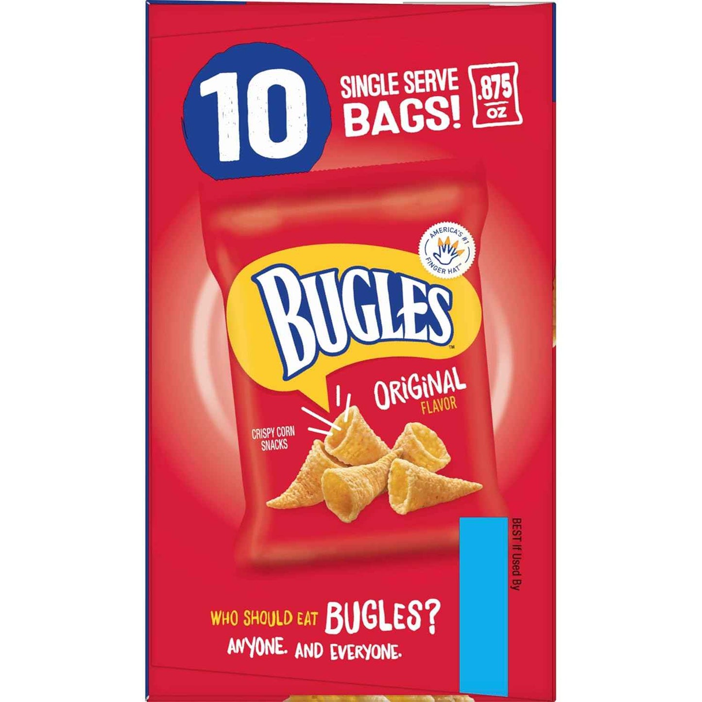 Bugles Original Crispy Corn Snacks – Nostalgic Care Package Snack for College Students, Military, and Long-Distance Loved Ones