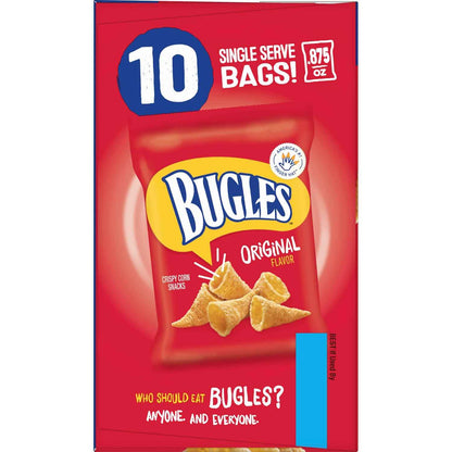 Bugles Original Crispy Corn Snacks – Nostalgic Care Package Snack for College Students, Military, and Long-Distance Loved Ones