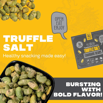 crunchy roasted edamame texture with asian-inspired seasoning