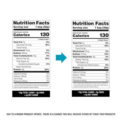 Quest Nutrition Cheese Crackers – High-Protein Desk Snack for Focused Workdays, Spicy Cheddar 4-Count