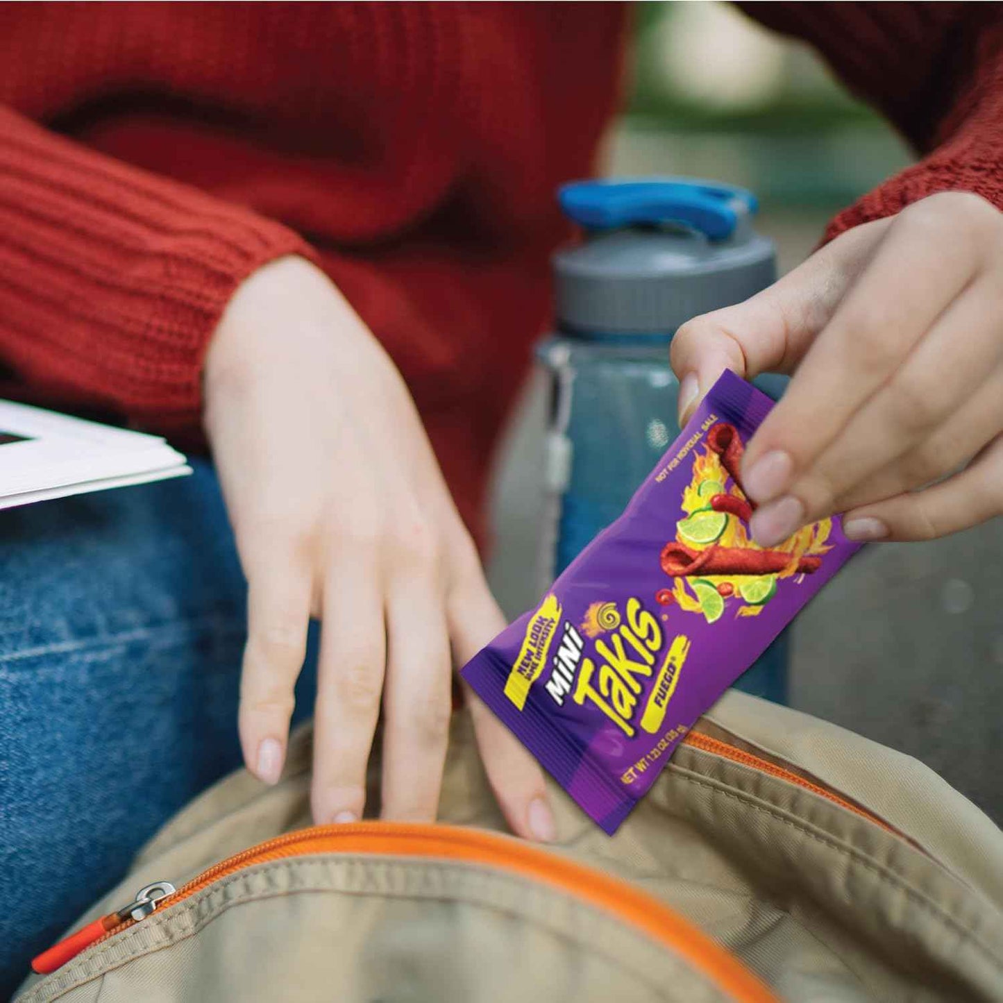 Takis Mini Rolled Tortilla Chips – Classroom Party Snack and After-School Treat for Kids, Mild Spicy Variety Pack