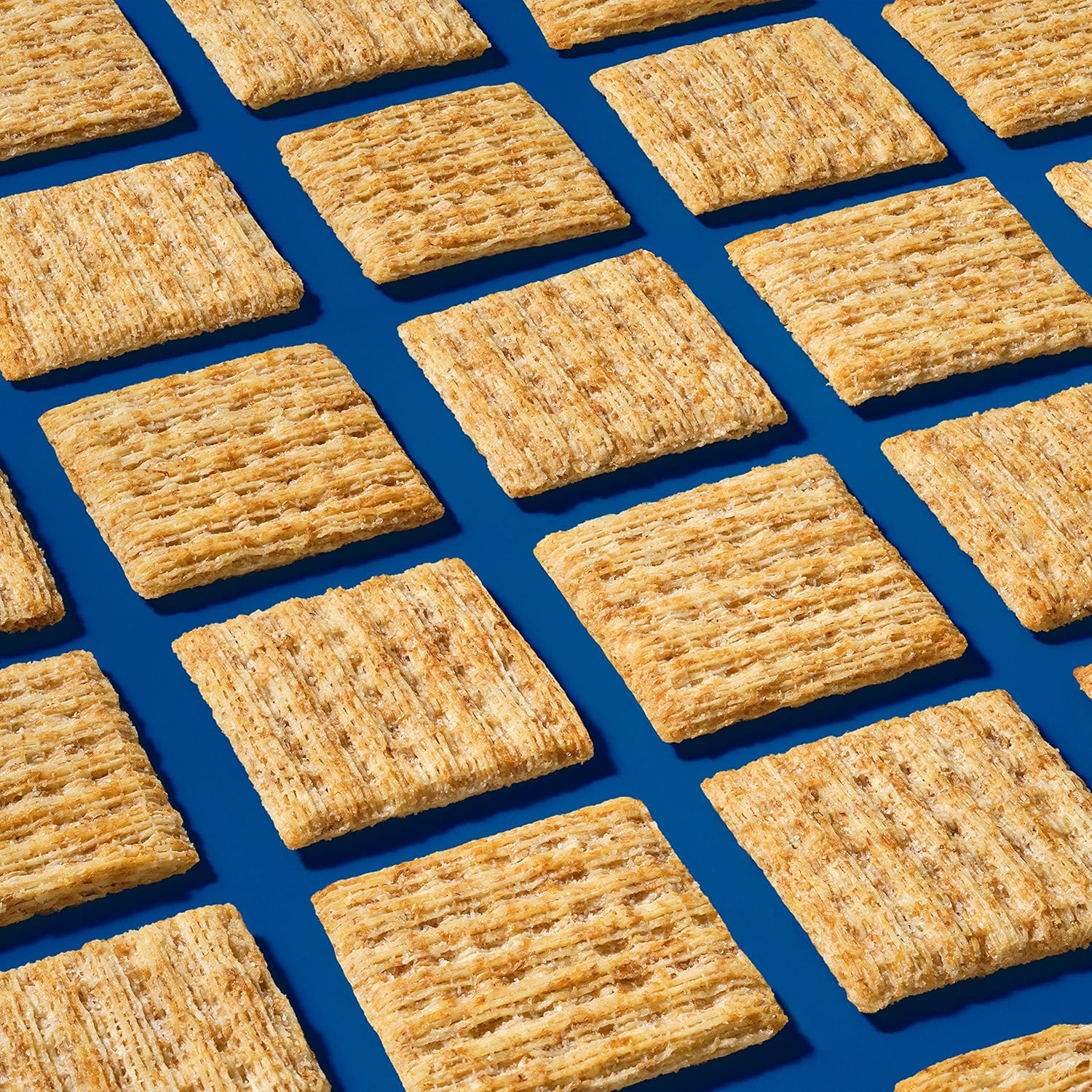 crunchy woven surface engineered to hold toppings and spreads