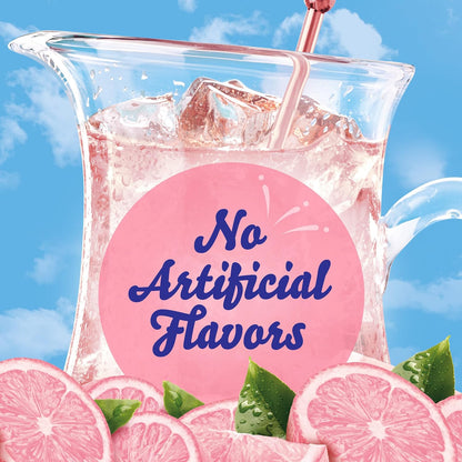 Crystal Light Raspberry Lemonade Powder Packets – No Sugar Soda Substitute for Kids' Family Meals