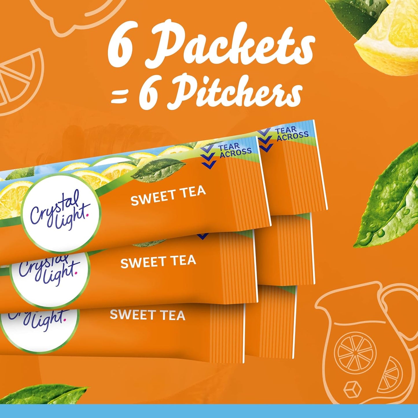 Crystal Light Sweet Tea Zero Sugar Packets – Workplace Beverage Swap for Focused Workdays