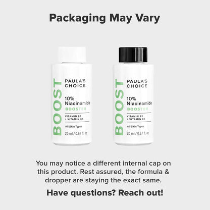 Paula's Choice 10% Niacinamide Serum for Clean Bathroom Counter, Streamlined One-Bottle Skincare Solution