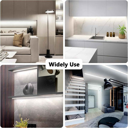 dalattin LED Tape Light – Tool-Free Peel and Stick Strip for Uncluttered Living Spaces, 24V