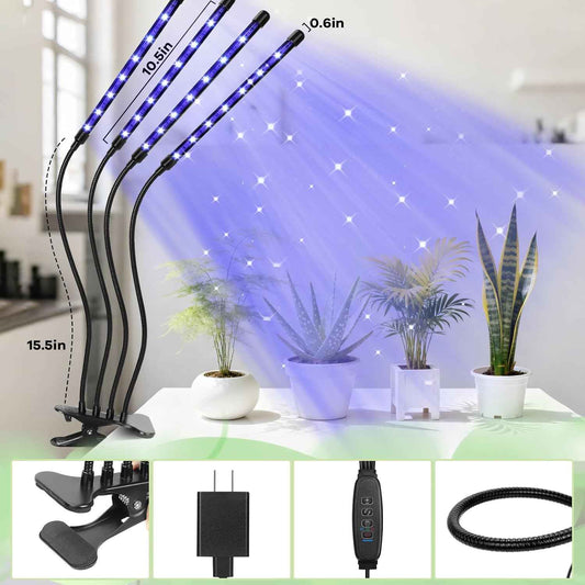 SANSI Grow Light – Desktop Plant Companion for Home Office Focus and Steady Workday Ambiance