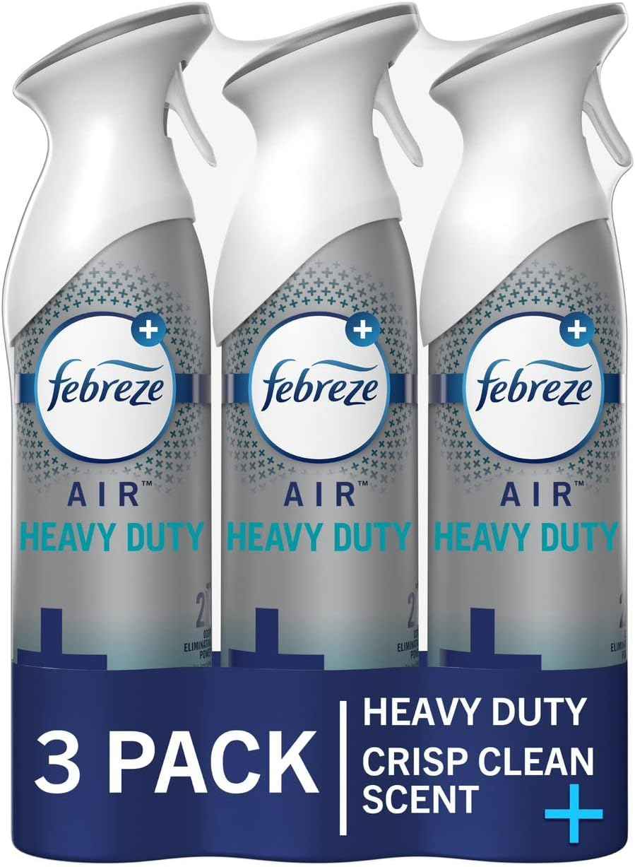 Febreze Air Mist Aesthetic Room Spray – Style-Forward Living Room Freshener That Complements Modern Decor, 8.8oz, Pack of 3