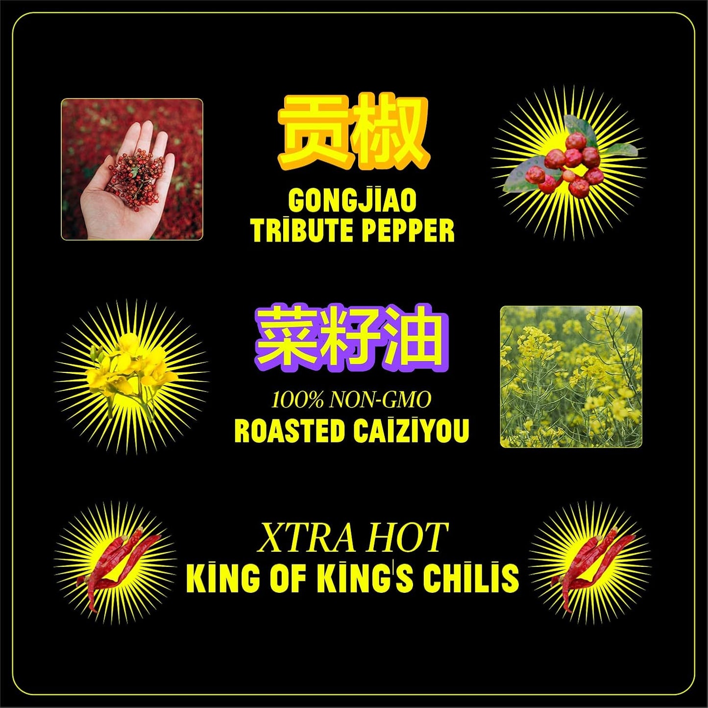 Xtra_Spicy_Chili_Crisp,_Hot_Savory_Tingly_Crunchy_Chili_Oil_Sauce_w_Sichuan_Pepper,_Good_on_Everything_Hot_Sauce,_All-Natural_and_Vegan,_Made_with_Extra_Hot_Chilis