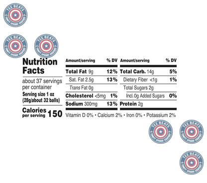 Utz_Cheese_Balls_Barrel,_Tasty_Snack_Baked_with_Real_Cheddar_Cheese,_Delightfully_Poppable_Party_Snack,_Gluten,_Cholesterol_and_Trans-Fat_Free,_Kosher_Certified,_36.5_Oz