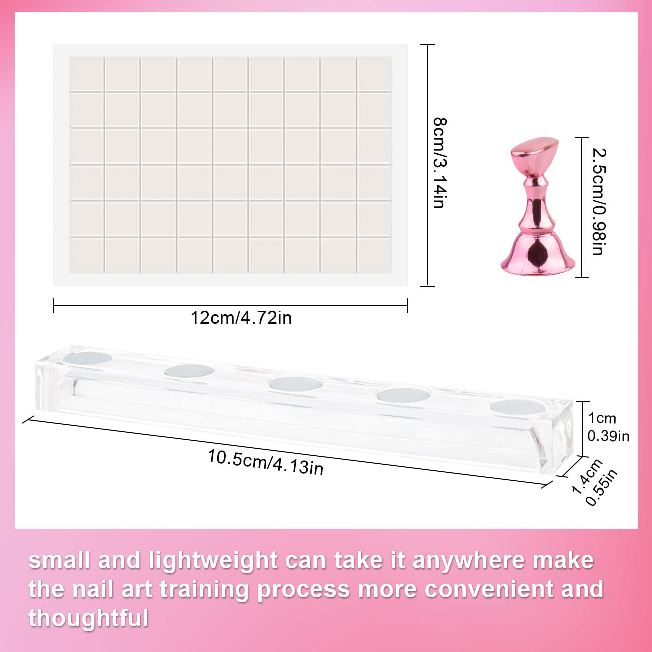 Nail_Stand_Acrylic_Nail_Art_Display_Stand_Magnetic_Nail_Tips_Practice_Holder_54_Pcs_Reusable_Adhesive_Putty_for_DIY_Painting_Nails_Stand_kit