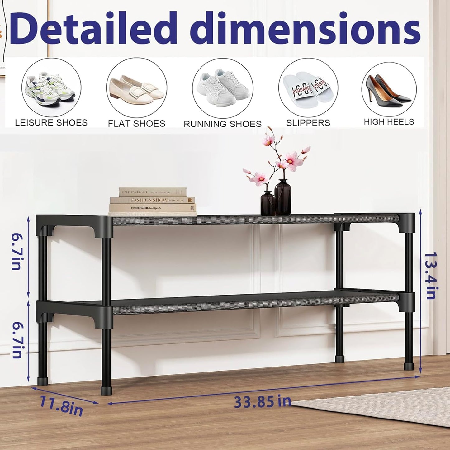 Long_Shoe_Rack-Shoe_Organizer_3_and_4_Tier_Shoe_Rack_for_Closet_Front_Door_Entryway_Garage,_Stackable_Free_Standing_and_Freely_Combinable_Shoe_Storage,_Space_Saving_Small_Shoe_Shelves