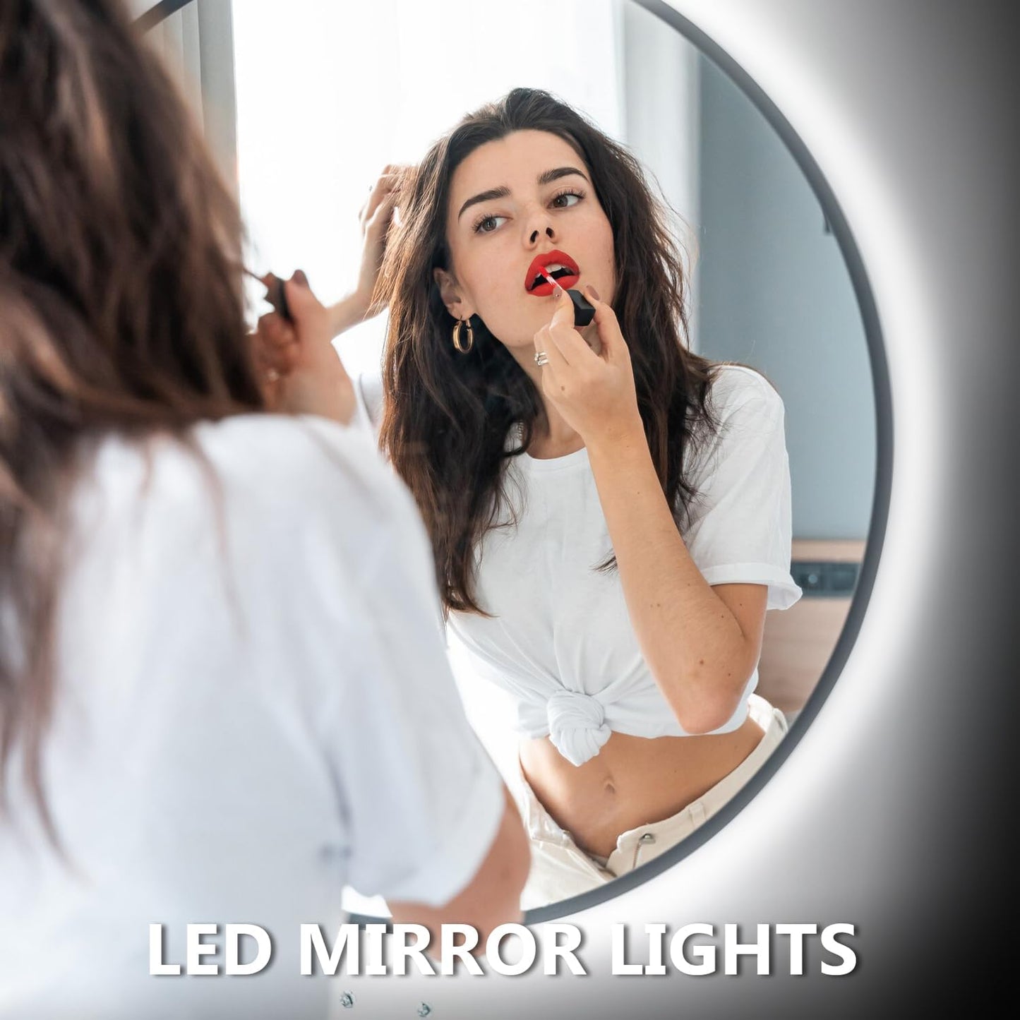 dalattin LED Tape Light – Tool-Free Peel and Stick Strip for Uncluttered Living Spaces, 24V