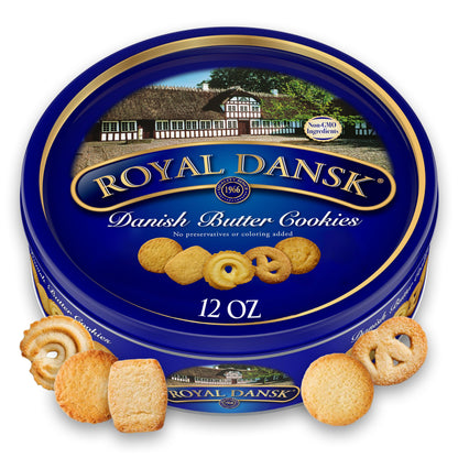 Danish Butter cookies - 12 Ounce (Pack of 1)